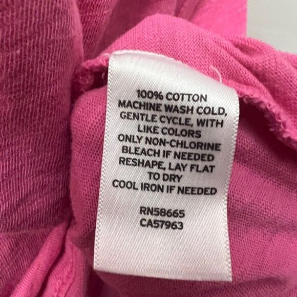 Caslon Tie Back Cap Sleeve Top Pink NEW - Picture 7 of 7